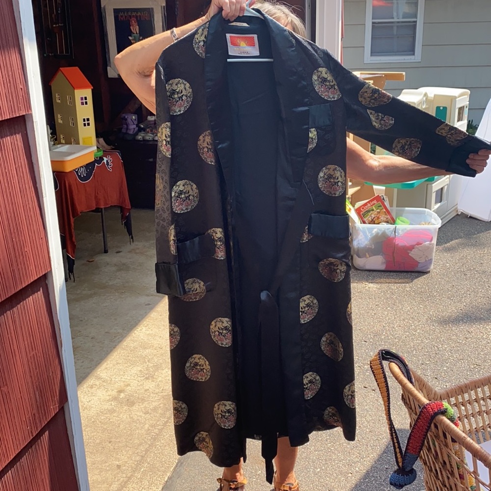 Vintage 1930’s Oriental Dressing Gown, Robe